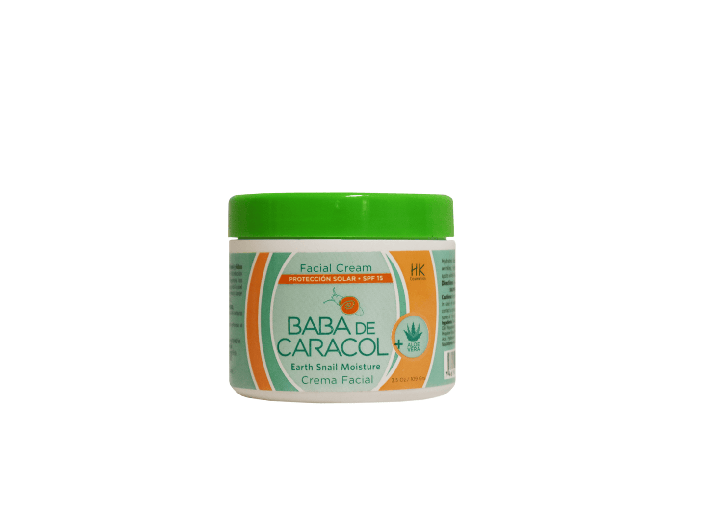Crema baba de caracol 3.5 onzas filtro solar