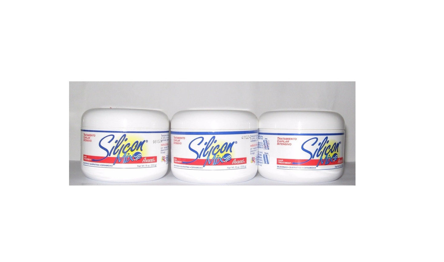 3 Units 1 Silicon Mix + 1 Bambu + 1 Perla 8 oz Hair Mask Growth Wholesale Combo