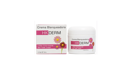 crema blanqueadora hk